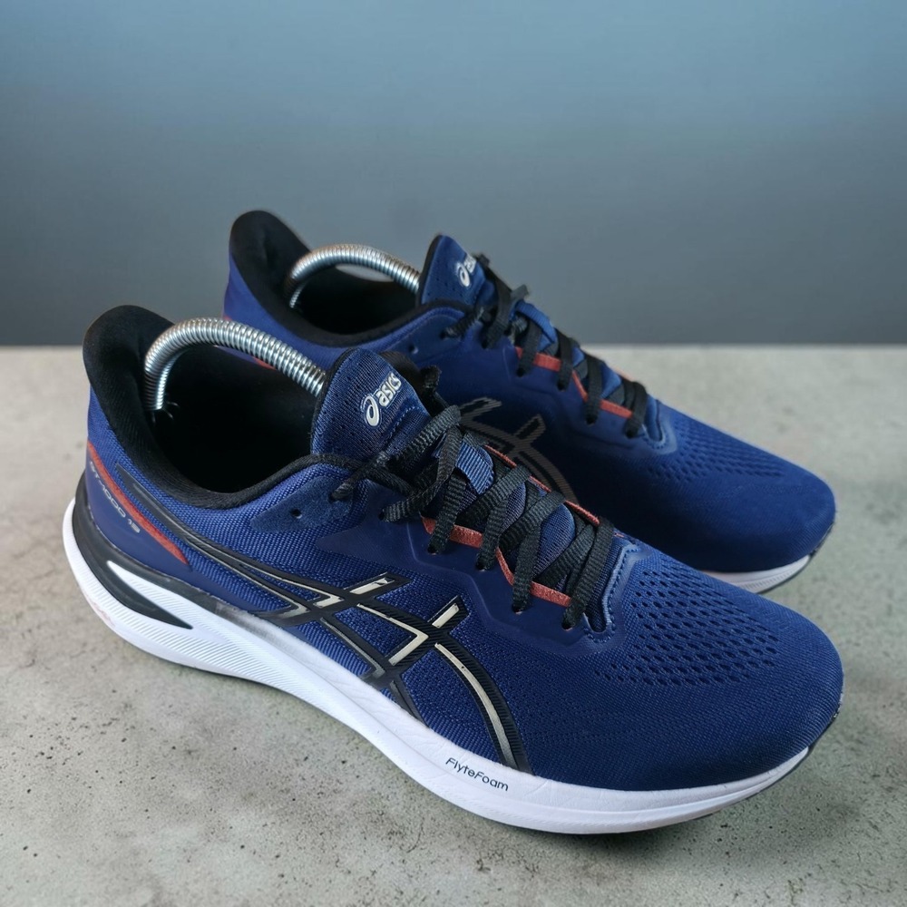 Asics GT-1000 13 Mens Running Shoes Sneakers Size 10.5 Blue Expanse Feather Grey